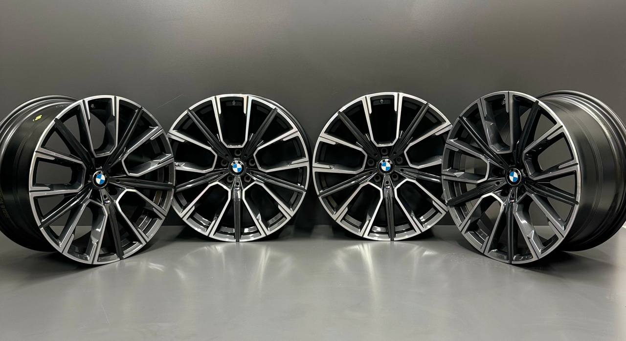 Диски оригінальні нові BMW 7 G11 6GT G32 817M 20" - Зображення 2