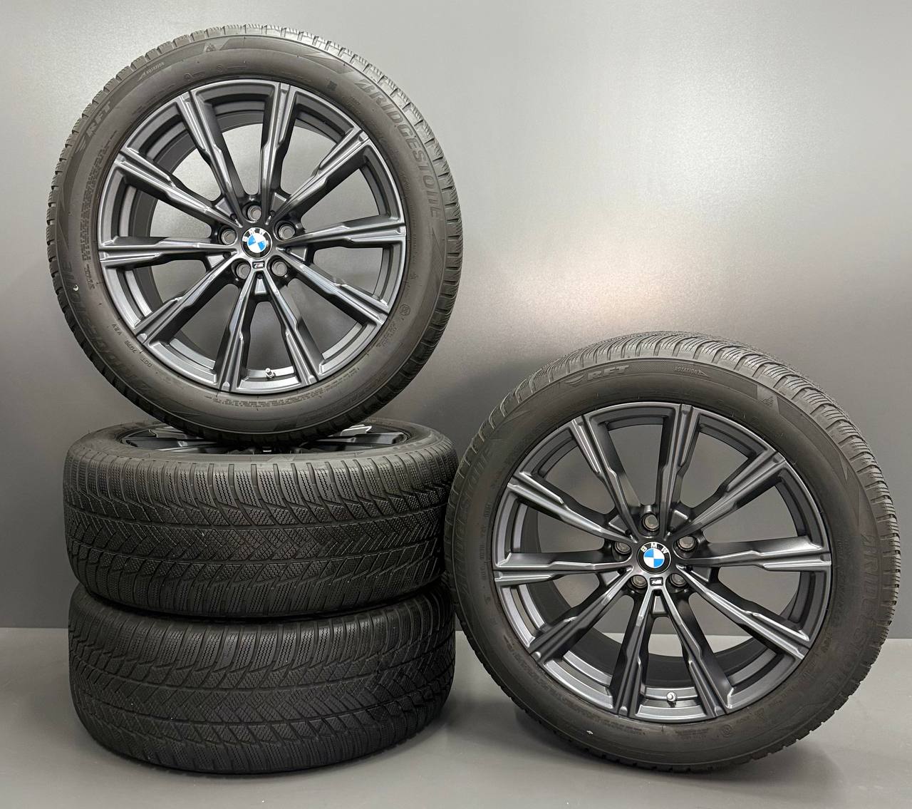 Колеса диски зимовий комплект для BMW X5 X6 740M Bridgestone 20"
