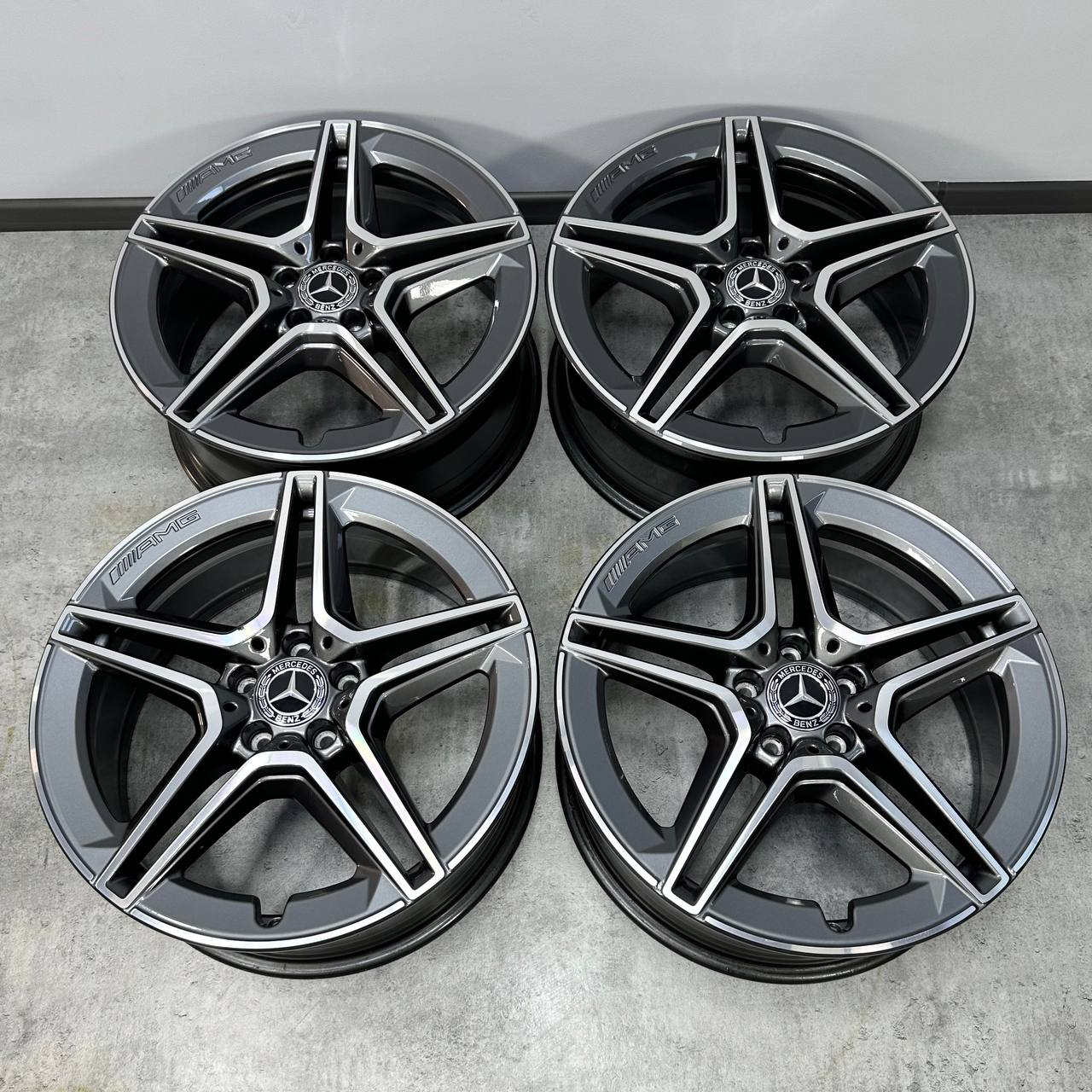 Оригінальні диски Mercedes GLC W253, GLC Coupe, EQC, S-Class W223 AMG 19" - Зображення 2