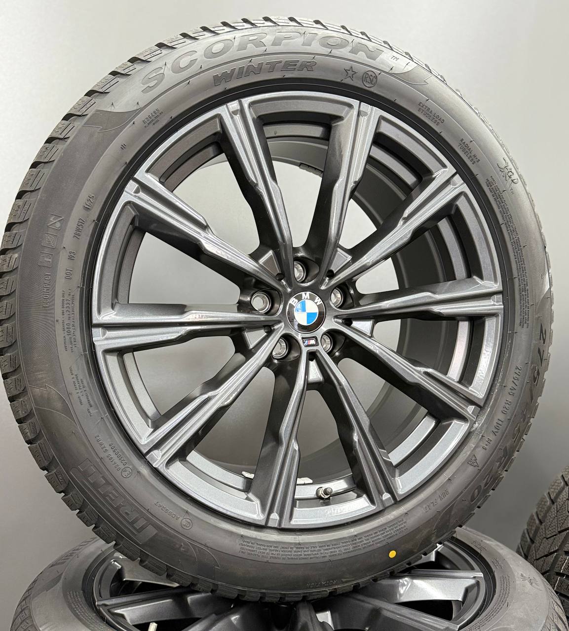 Колеса диски зима комплект BMW X5 X6 740M Pirelli 20" - Зображення 3
