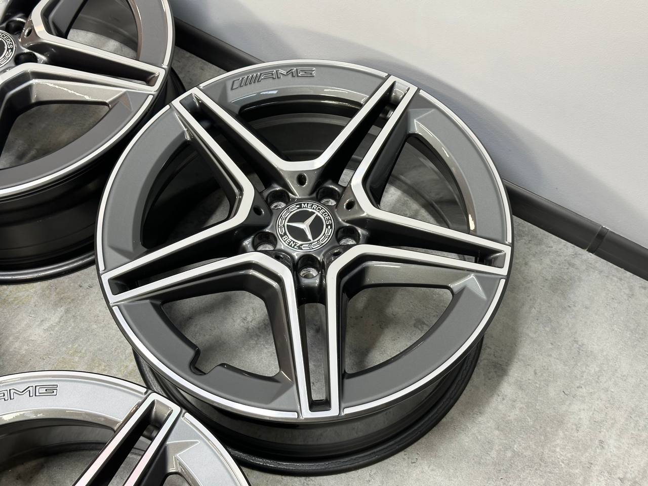 Оригінальні диски Mercedes GLC W253, GLC Coupe, EQC, S-Class W223 AMG 19" - Зображення 3