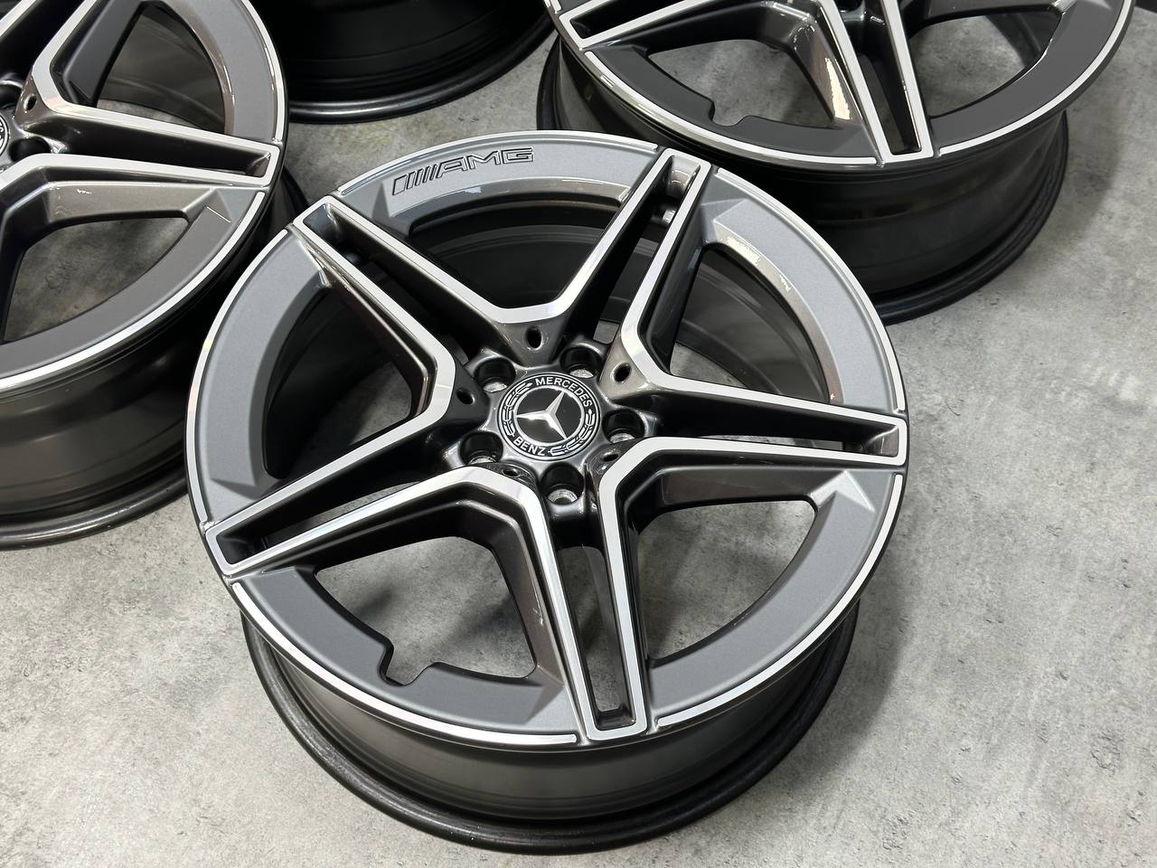 Оригінальні диски Mercedes GLC W253, GLC Coupe, EQC, S-Class W223 AMG 19" - Зображення 4