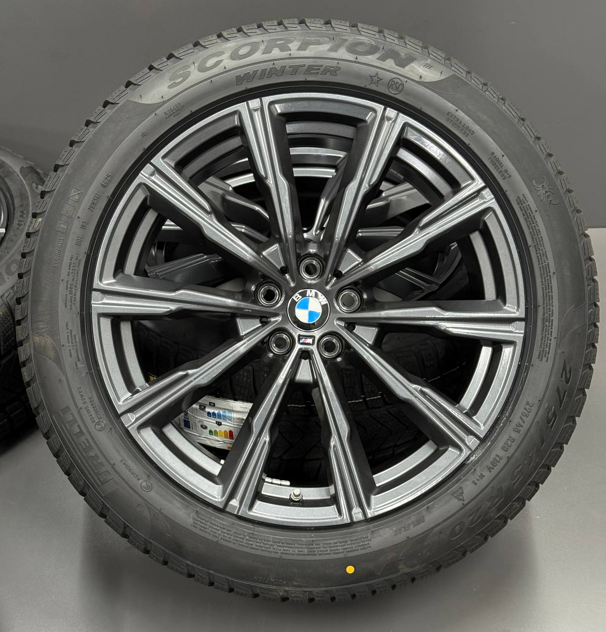 Колеса диски зима комплект BMW X5 X6 740M Pirelli 20" - Зображення 5
