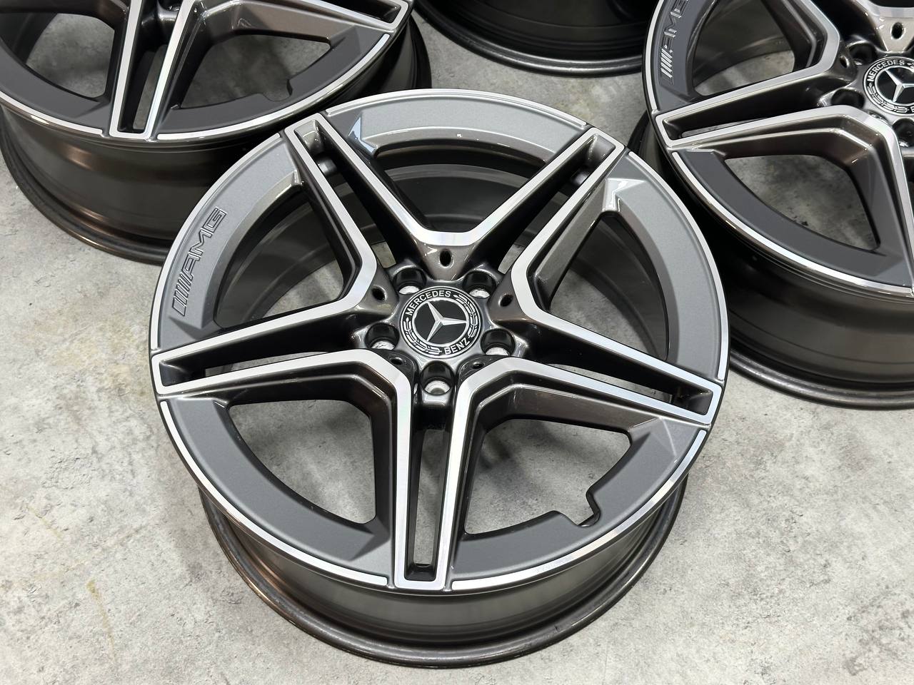 Оригінальні диски Mercedes GLC W253, GLC Coupe, EQC, S-Class W223 AMG 19" - Зображення 5