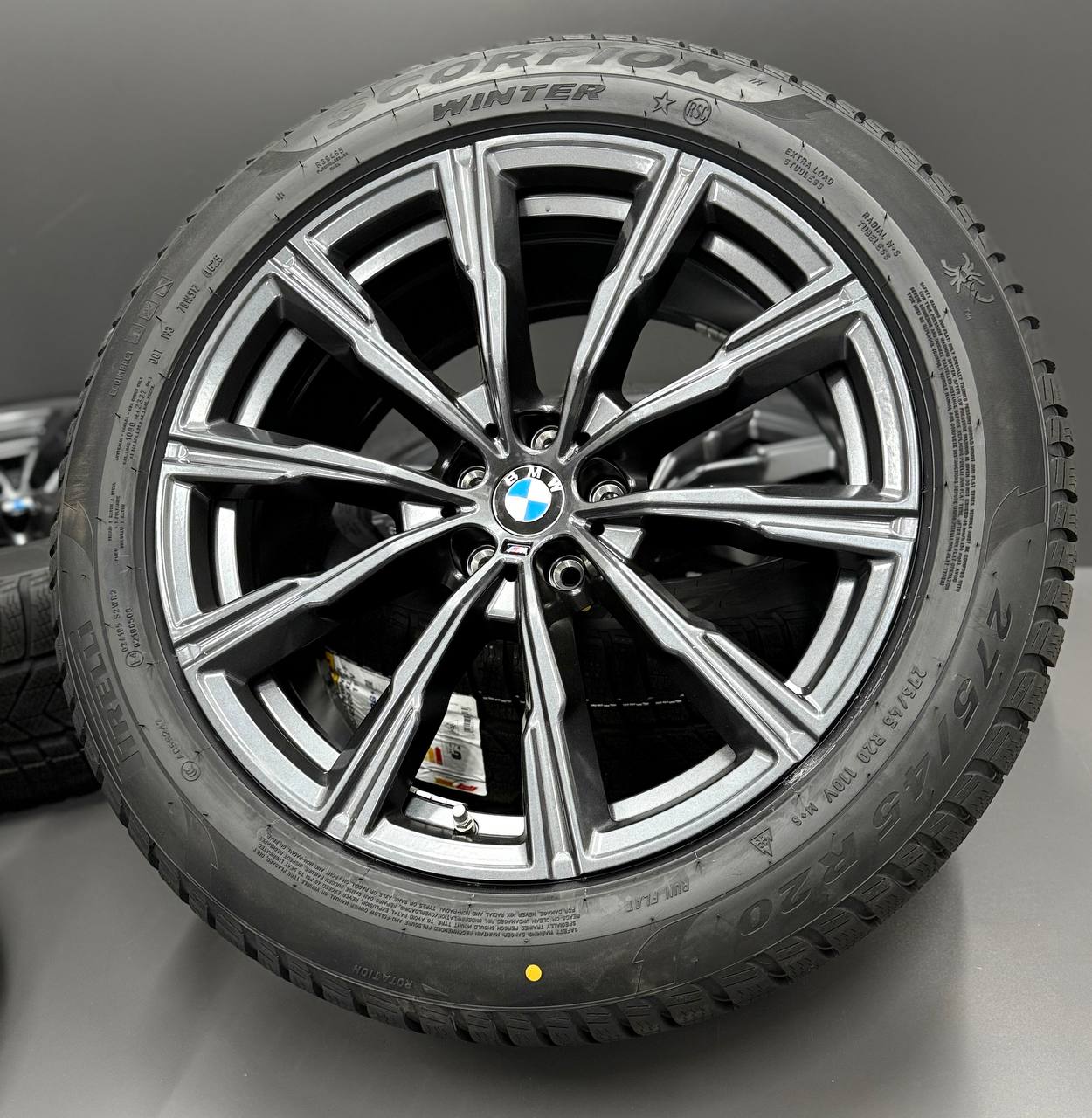 Колеса диски зима комплект BMW X5 X6 740M Pirelli 20" - Зображення 6