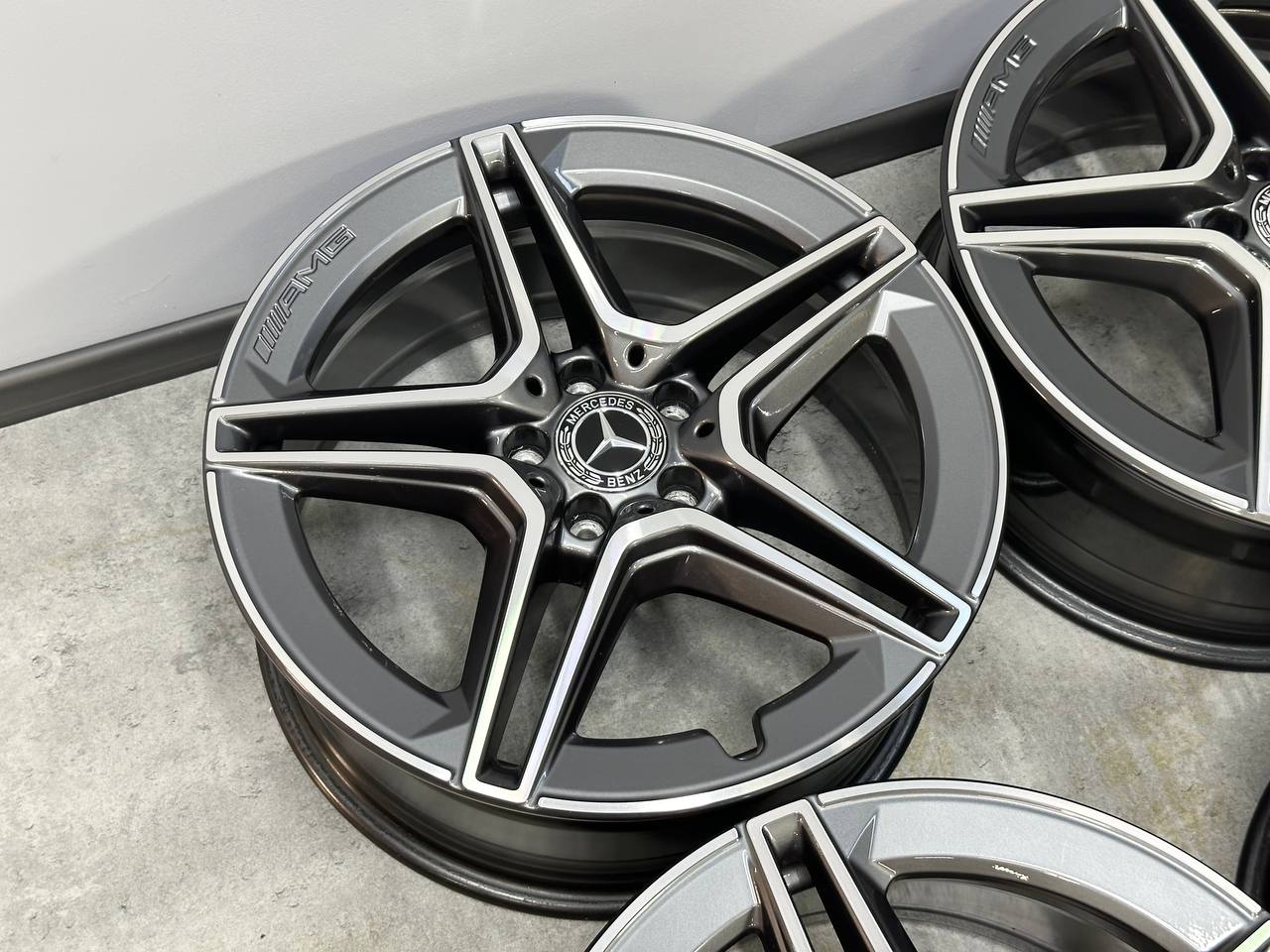 Оригінальні диски Mercedes GLC W253, GLC Coupe, EQC, S-Class W223 AMG 19" - Зображення 6